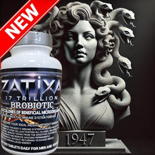 Load image into Gallery viewer, ZATIXA® – 21 Trillion Probiotics, 2,580 Active Colonies of Beneficial Microorganisms

🔬 For sustained release and effective gut colonization
