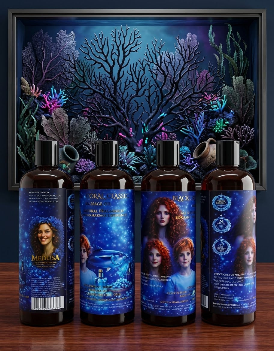 BLACK CORAL CLASSIC – Luxury Massage Oil