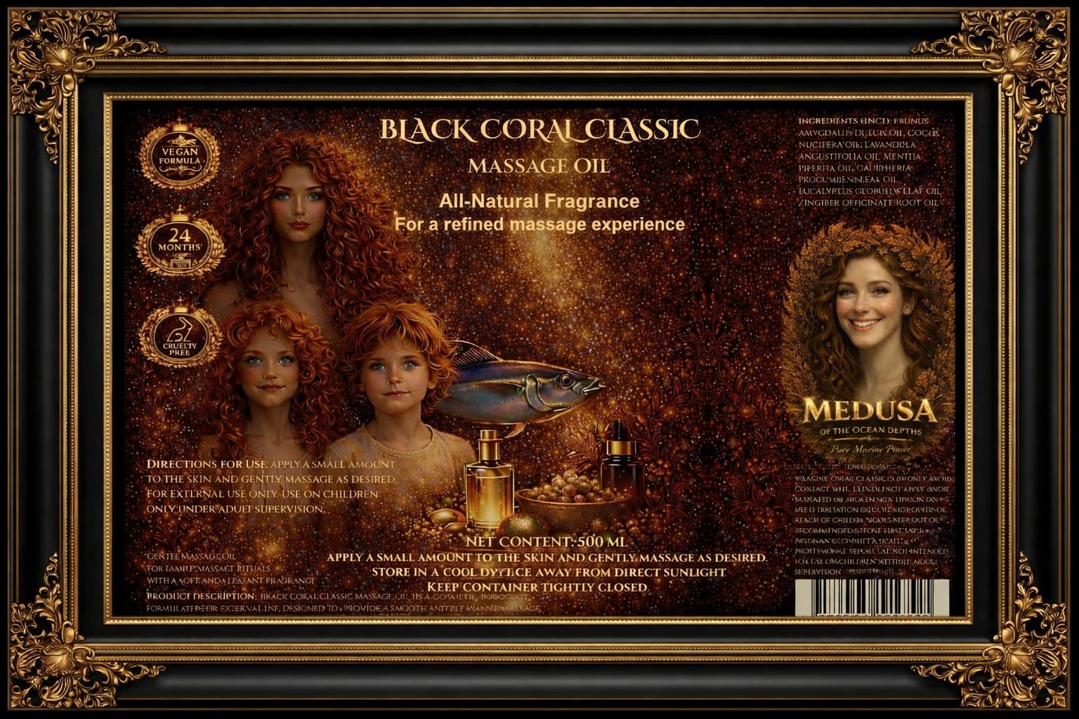 BLACK CORAL CLASSIC – Luxury Massage Oil